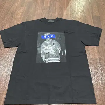 GOD SELECTION XXX 2Pac XL 블랙 티셔츠