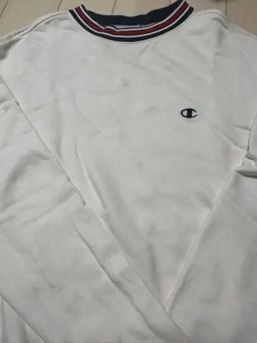 챔피온 크루넥 트레이닝복 화이트