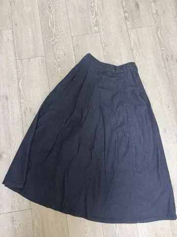 무인양품 카폭 데님 스커트 XS