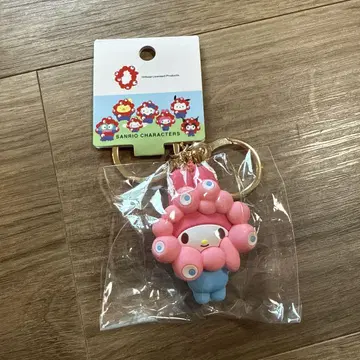 산리오 얏쿠얏쿠 마이멜로디 입체 마스코트 참 키링