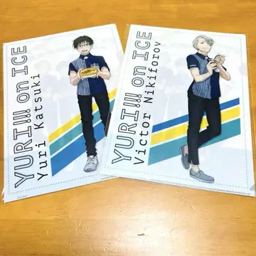 유리온 아이스 YURI!!! on ICE LAWSON 콜라보 클리어 파일