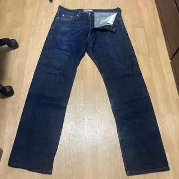 XLARGE 피트불 프린트 데님 팬츠 W36