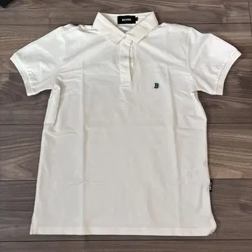 BEAMS 원 포인트 피케 셔츠