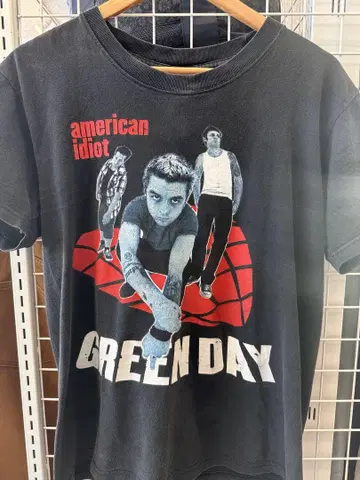 GREEN DAY 티셔츠 90's american idiot M 사이즈