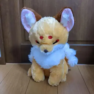 네이비와 여우 봉제 인형 보로