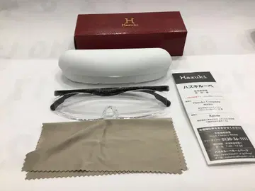 하즈키 루페 컴팩트 1.85배 클리어 블랙 그레이 새상품