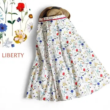 CANOA / LIBERTY 리버티 타나론 롱 스커트 허리 밴딩