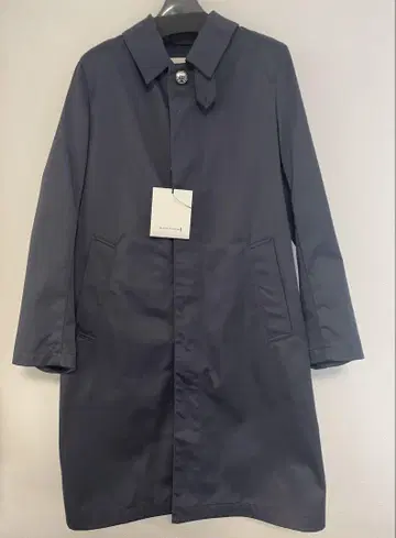 MACKINTOSH 새상품 DUNKELD 스텐카라 코트 네이비 36