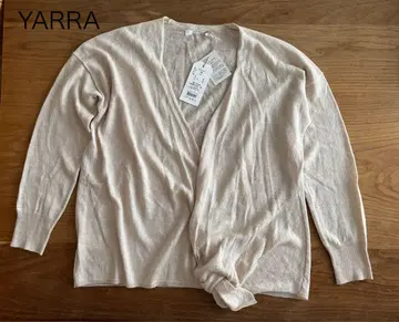 신상품 미사용 택 포함 YARRA 야라 내추럴 가디건