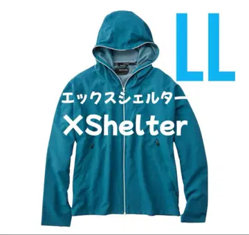 XShelter 후드 부착 자켓 LL 레이크 그린