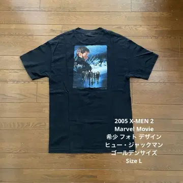 00s X-MEN 2 Marvel 레어 디자인 사진 골든 사이즈