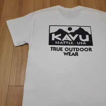 KAVU 카부 트루 로고 티셔츠