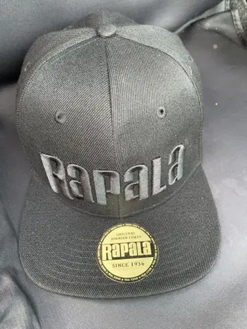 레어 Rapala 오리지널 정품 블랙 야구 모자