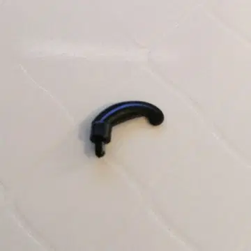레고 깃털 장식 (깃털 1개, 소형, 블랙, 1개)