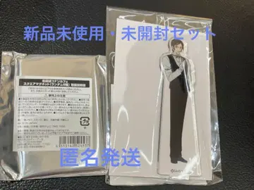 코난 카페 모로후쿠 타카아키 아크릴 스탠드 & 미개봉 스퀘어 마그넷 세트