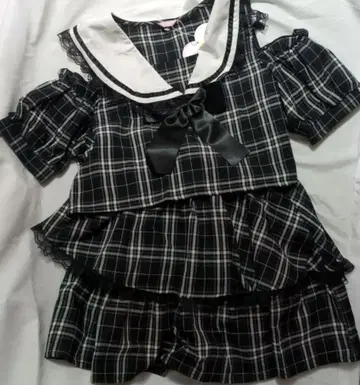 lamcy 셋업 세일러 카라 반팔