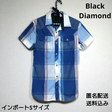 블랙 다이아몬드 Black Diamond 버튼 셔츠 반팔