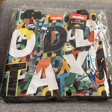 ODDTAXI 오드 택시 토트백 오렌지