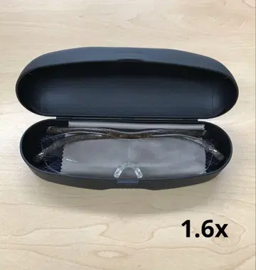 미사용 새상품 하즈키 루페 라지 1.6x 브라운