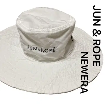 JUN & ROPE NEWERA 준로페 뉴에라 콜라보 화이트 햇