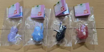 바바파파 나란히 세트로. 가챠 4개 세트