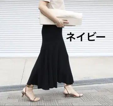Deuxieme Classe SAMARA 리브 플레어 스커트