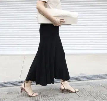 Deuxieme Classe SAMARA 리브 플레어 스커트