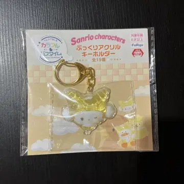 새상품 산리오 푹신한 아크릴 키링 코기문 컬러풀 배스 타임