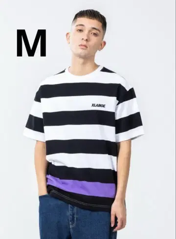 XLARGE 보더 반팔 티셔츠 M