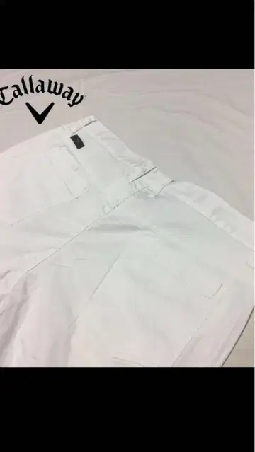 캘러웨이 남성용 바지 화이트