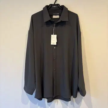 welise 차콜 그레이 긴팔 셔츠 L