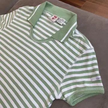 USA제 levi's 리바이스 보더 카라 부착 티셔츠