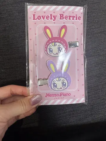 메조 피아노 베리에짱 헤어 클립
