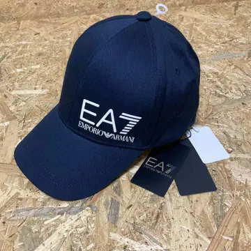 새상품 택 포함 엠포리오 아르마니 EA7 캡 네이비