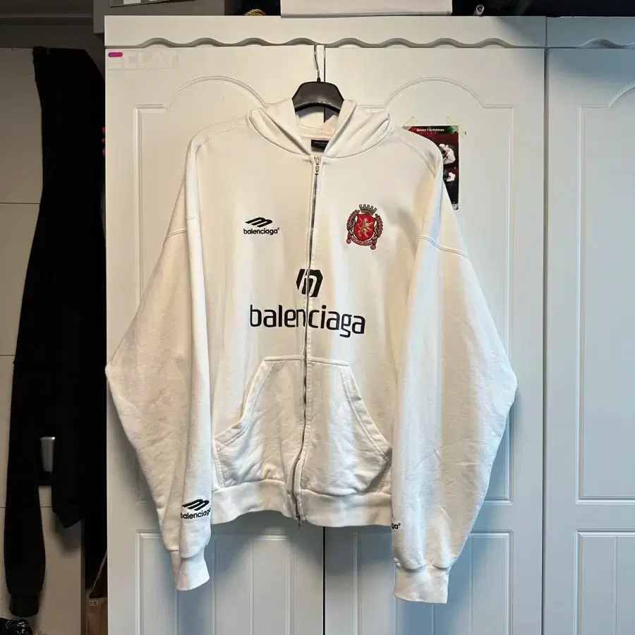 BALENCIAGA | 발렌시아가 S Balenciaga Seoul Soccer Hoodie Zip-Up