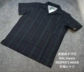 미사용 택 포함 RAL meets DEEPER'S WEAR 반팔 셔츠