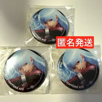 SNK KOF 캔뱃지 쿠라 빌레반 콜라보