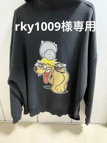 NastyDog Character Hoodie2 Black 후드티