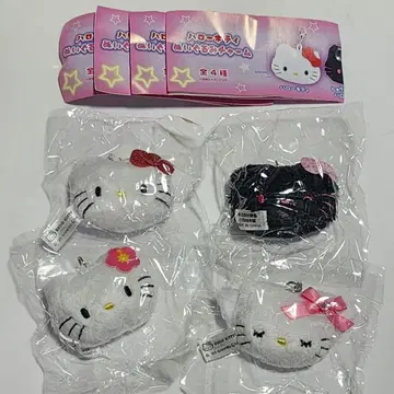 헬로키티 봉제 인형 참 컴프 세트