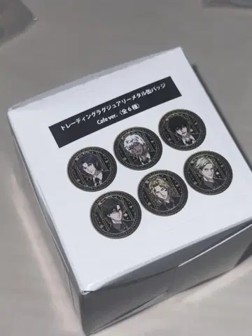 신 테니스의 왕자님 트레이딩 럭셔리 메탈 캔뱃지 Cafe ver