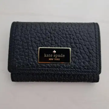 kate spade 블랙 가죽 키 케이스