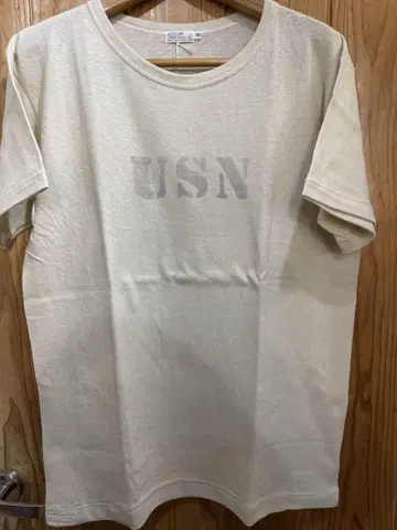 웨어하우스 제 웨어하우스 & CO. USN 프린트 티셔츠 40