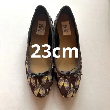 [새상품급] Le talon GRISE 플랫슈즈 23cm