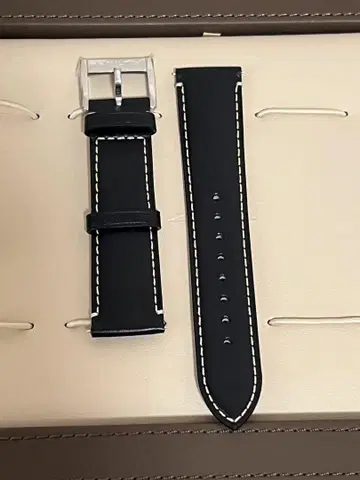 해밀턴 정품 가죽 벨트 20mm 벨트 케이스 포함
