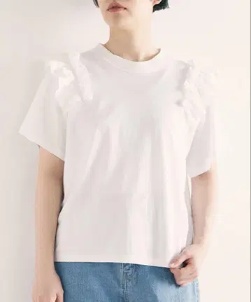 buoybuoy PREMIUM 천축 SHOULDER FRILL 풀오버