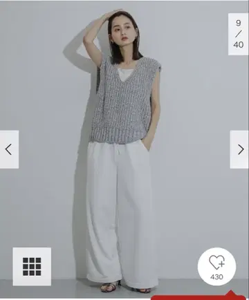 사이드 패널 스웨트 팬츠