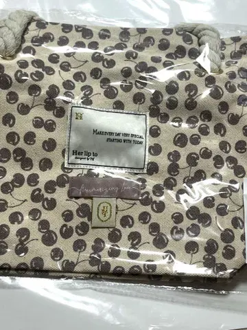 Herlipto 체리 토트백 Cherry tote bag