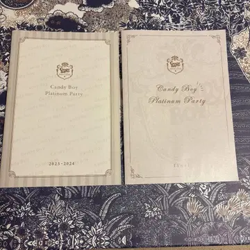 Candy Boy Platinum Party 23년도 24년도 책자