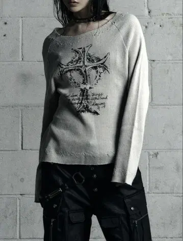 (새상품급) Rosen Kreuz VINTAGE WAFFLE KNIT