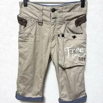 GOTCHA 하프 팬츠 베이지 S 사이즈